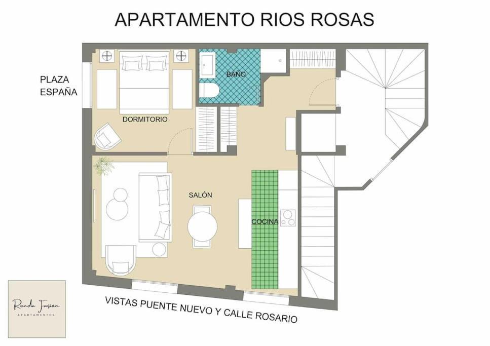 Apartment Rios Rosas - Fusion Ronda